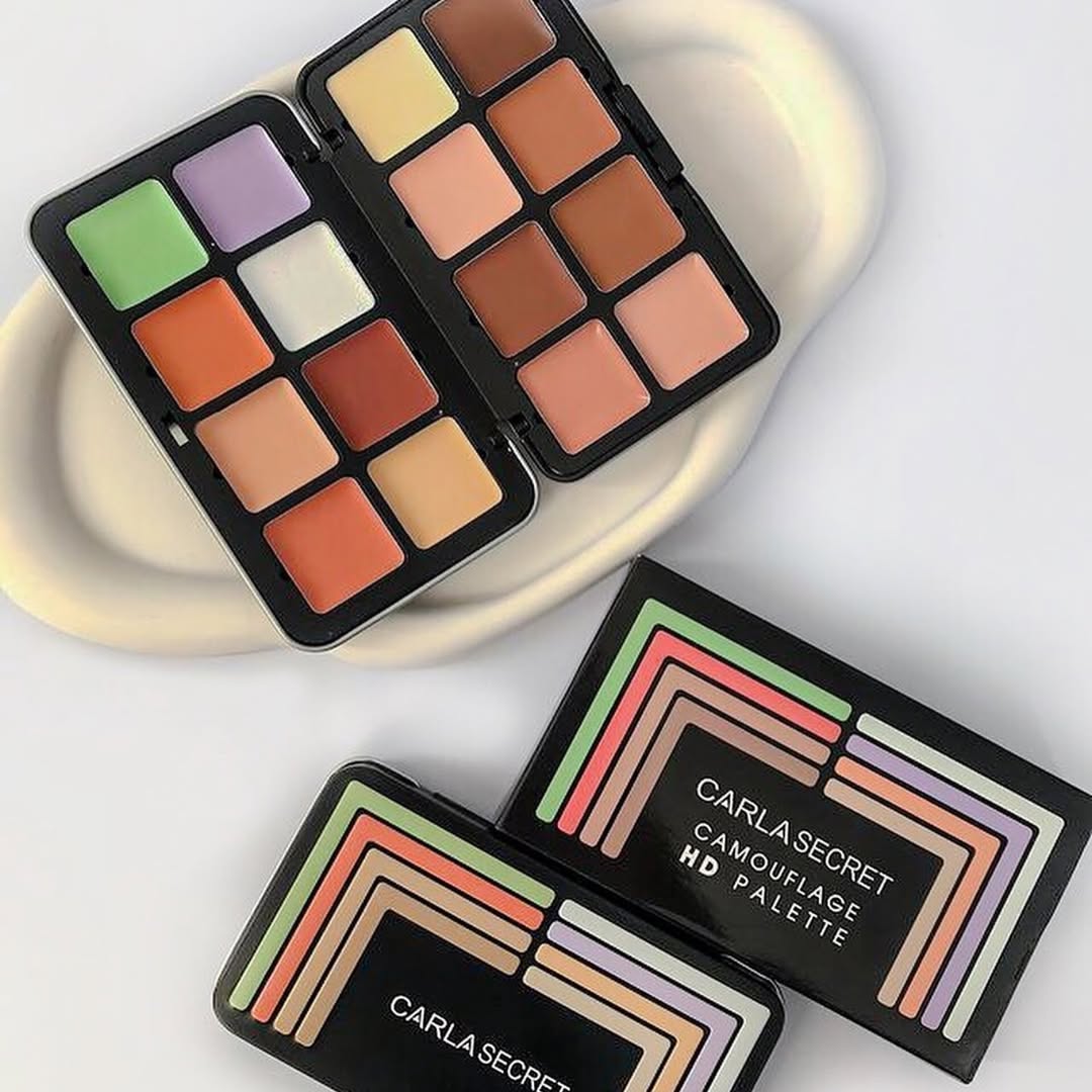 Carla Secret 16 Color Camouflage HD Face Palette