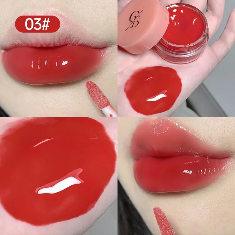 Gege Bear Jam Lip Honey Moisturizing and Shiny Lip Balm Jar