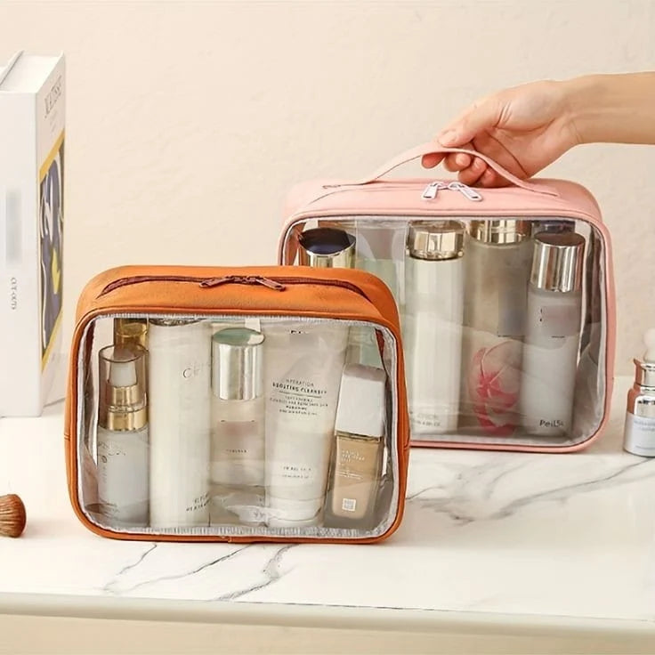 Multifunctional Portable New PVC Transparent Makeup Cosmetic Bag Organizer