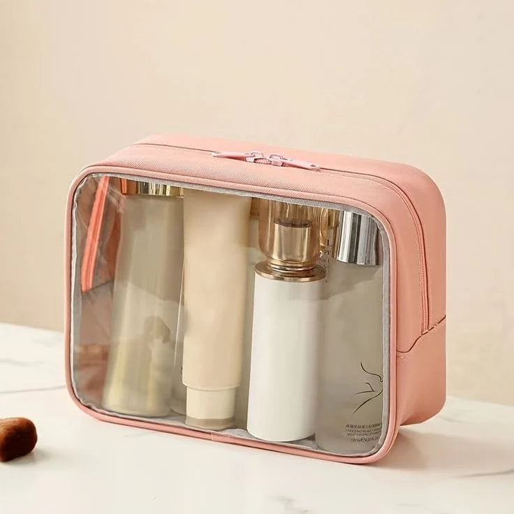 Multifunctional Portable New PVC Transparent Makeup Cosmetic Bag Organizer