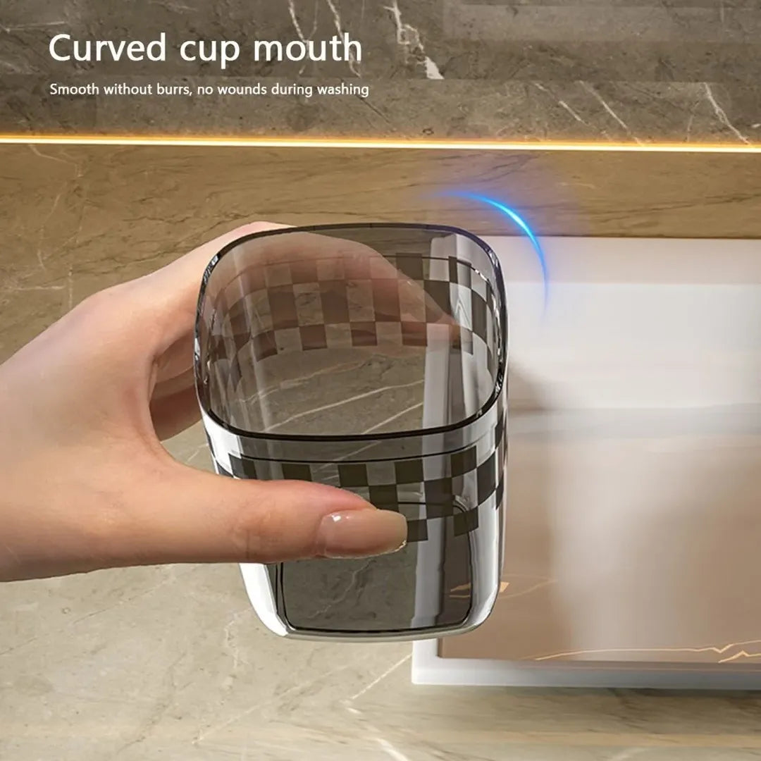 Multipurpose Transparent Toothbrush Holder