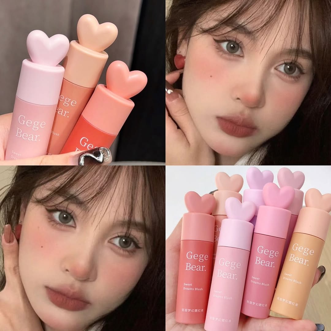 Gege Bear Liquid Blush On 7Pcs Set