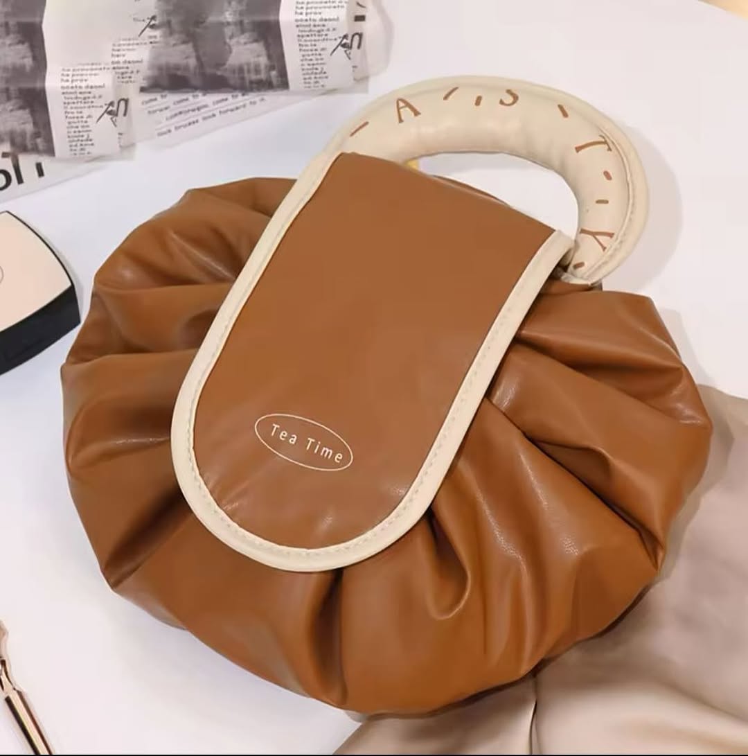 Drawstring Makeup Tool Storage Bag Luxury Fashion Cosmetic Bag Organizer