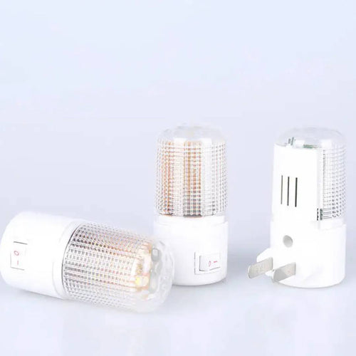 Socket LED Night Light Lamp Bulb Pack Of 2