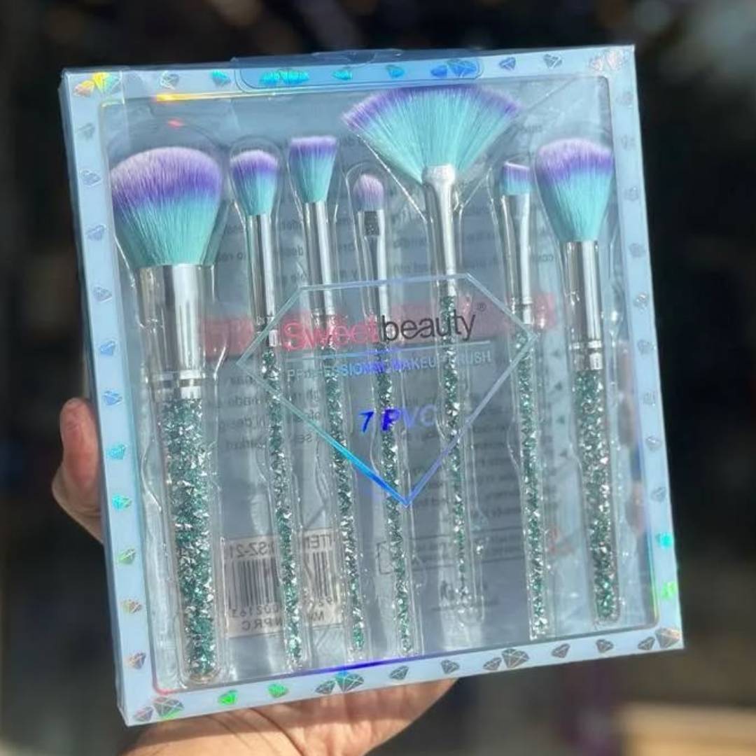 Sweet Beauty Makeup Brush 7pcs Set