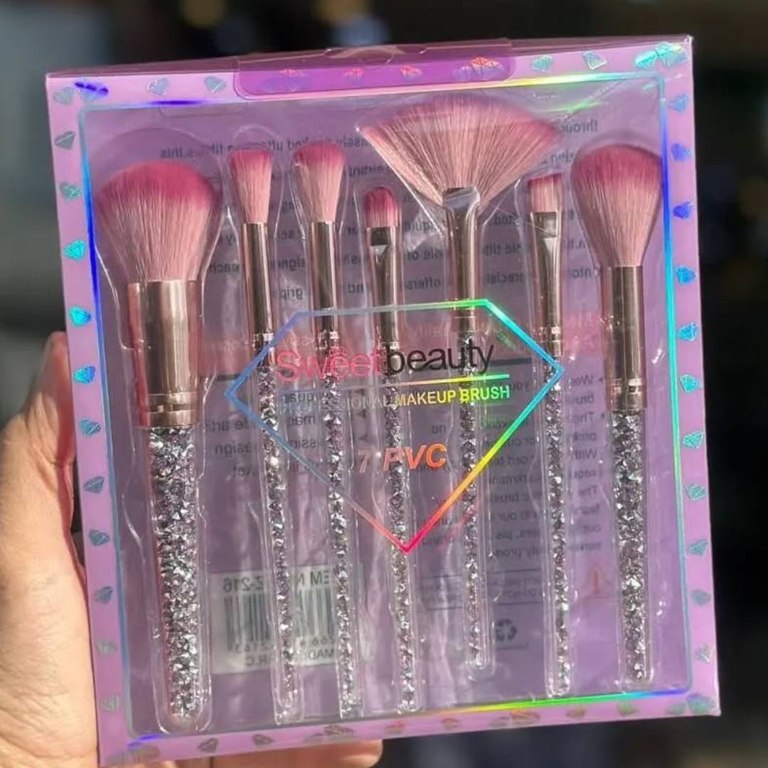 Sweet Beauty Makeup Brush 7pcs Set