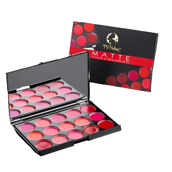TV Parlour 15 Colors Matte Lipstick Palette