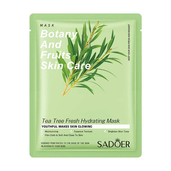 Sadoer Botany And Fruits Tea Tree Fresh Face Sheet Mask