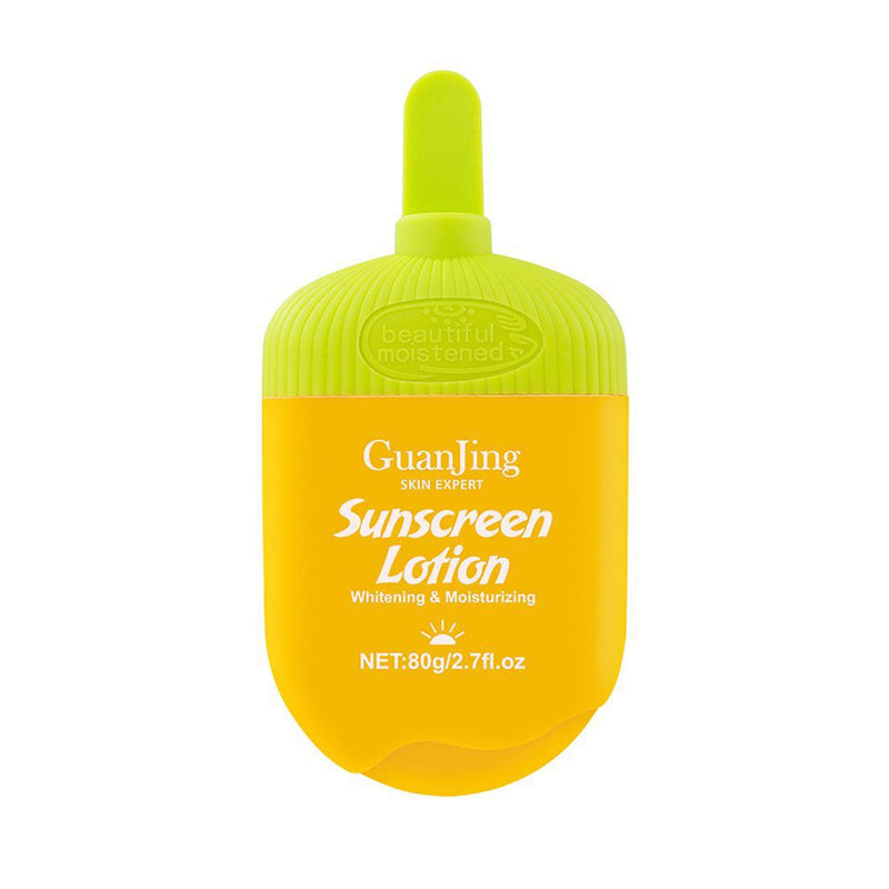 Guanjing Sunscreen SPF 60+++ With Vitamin C And Niacinamide Whitening Moisturizing