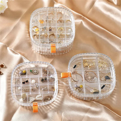 Transparent Acrylic Jewelry Box Plastic Storage Box