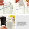 Transparent Acrylic Cotton Pad Nails Storage Box Napkins Container Organizer