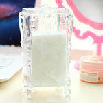 Transparent Acrylic Cotton Pad Nails Storage Box Napkins Container Organizer