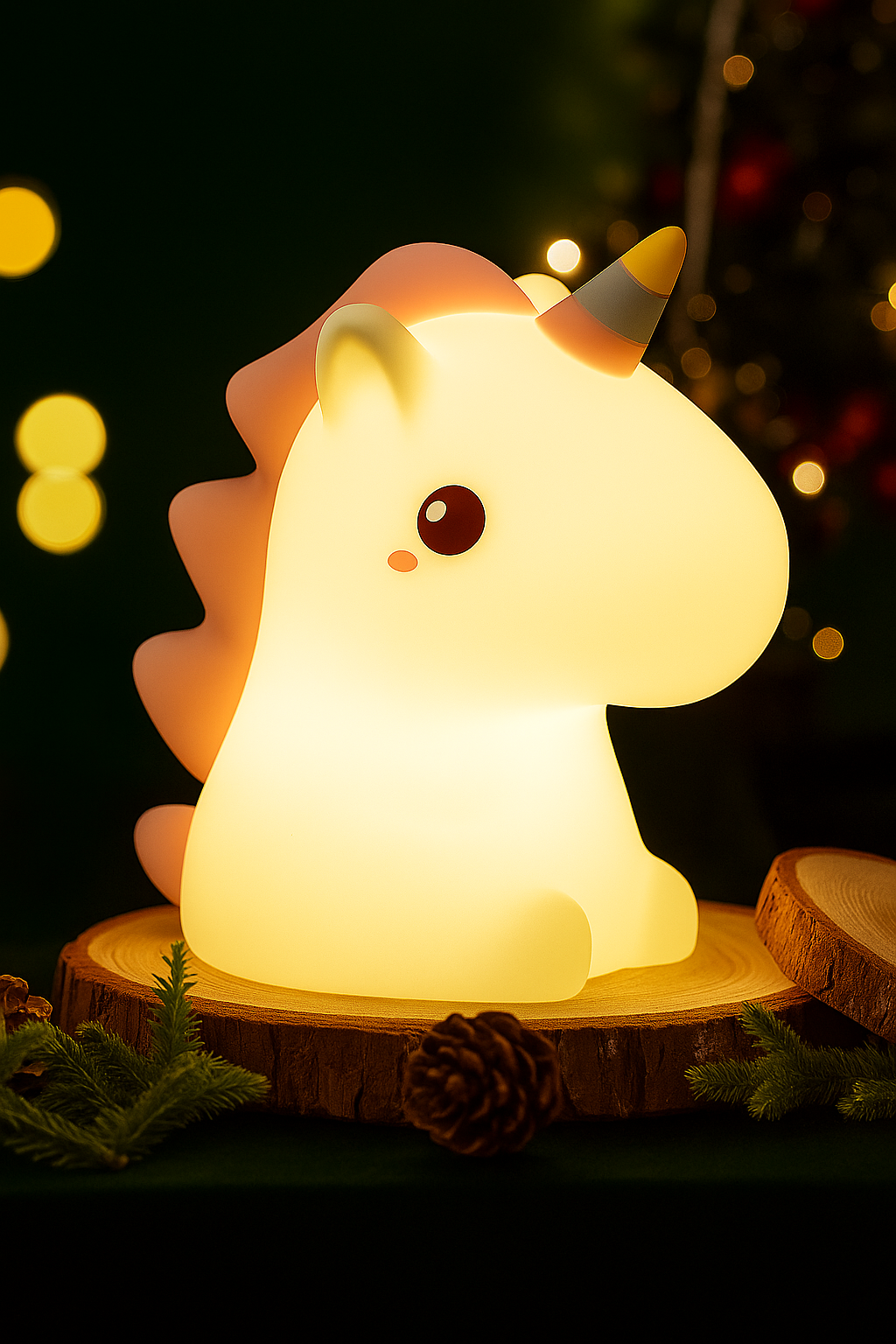 Unicorn Cute Silicone Led Night Lamp