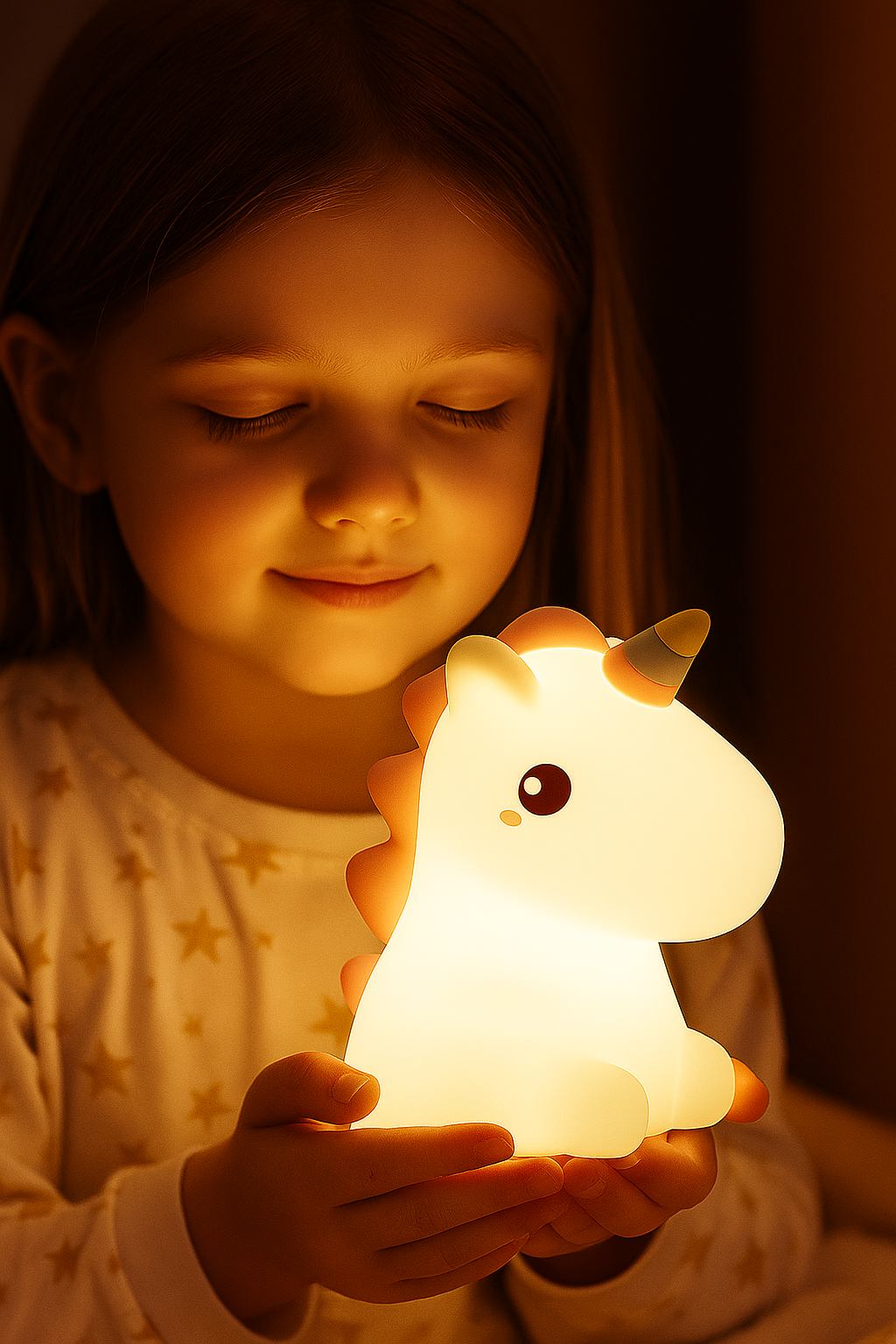 Unicorn Cute Silicone Led Night Lamp