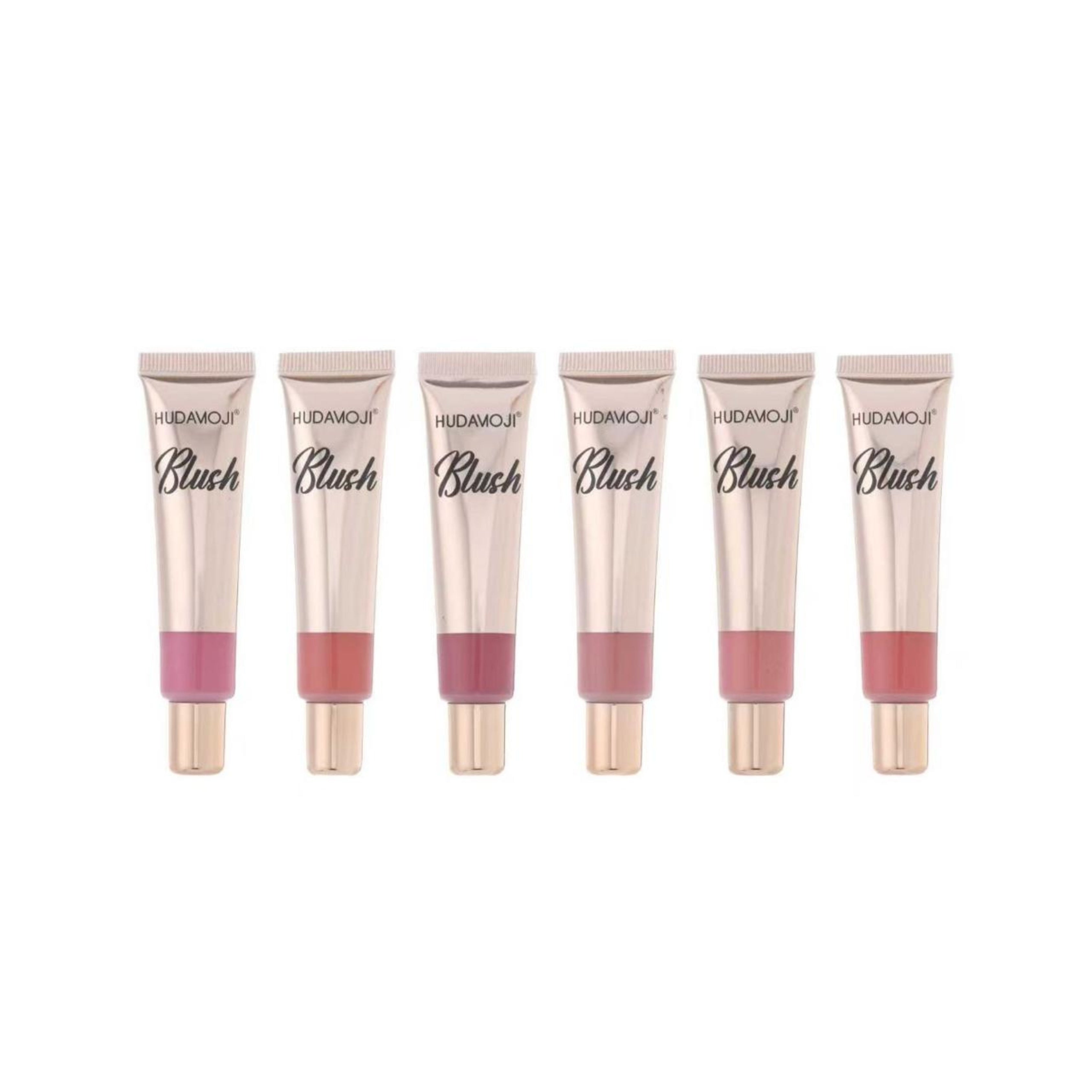 Hudamoji New Liquid blush 6 Pcs Set