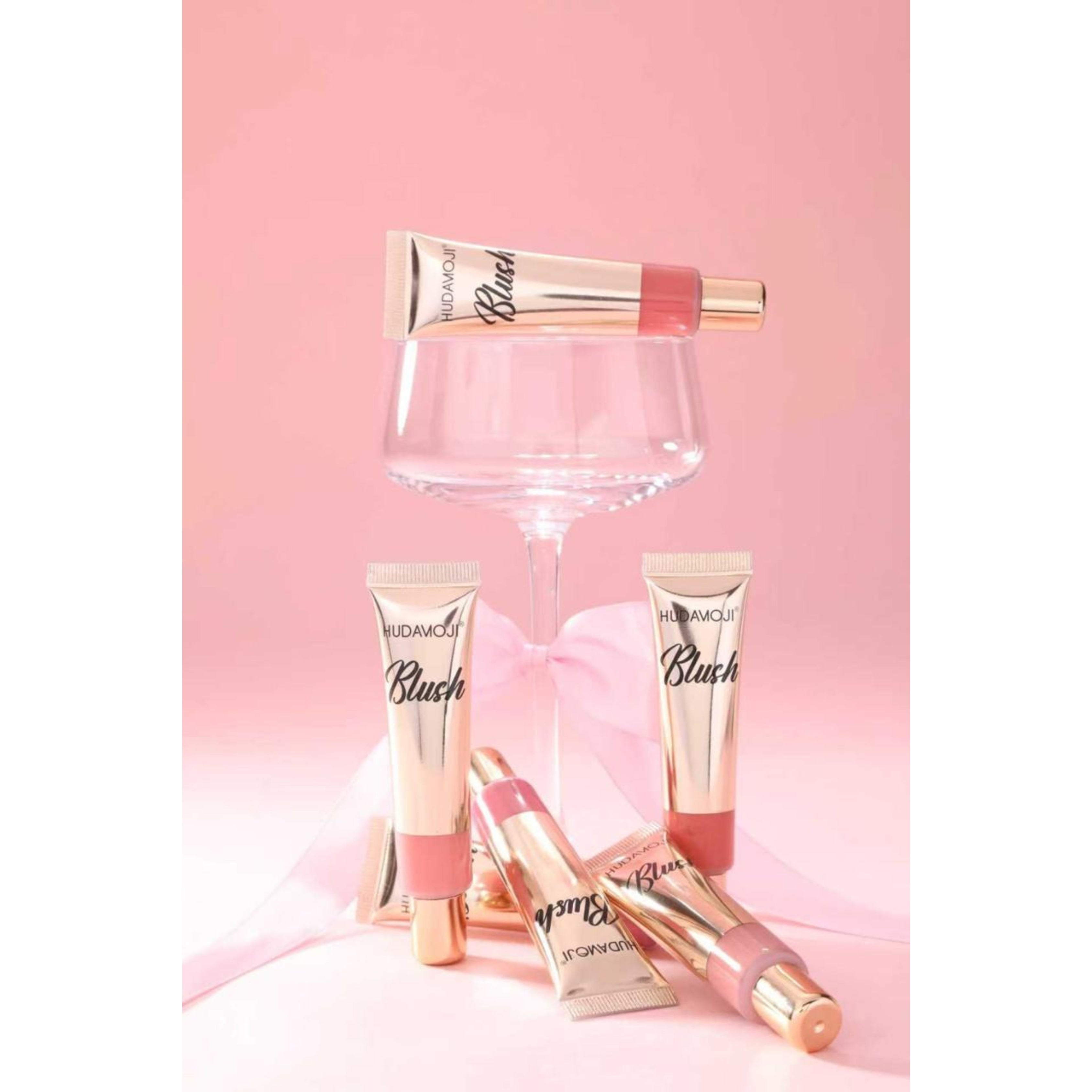Hudamoji New Liquid blush 6 Pcs Set