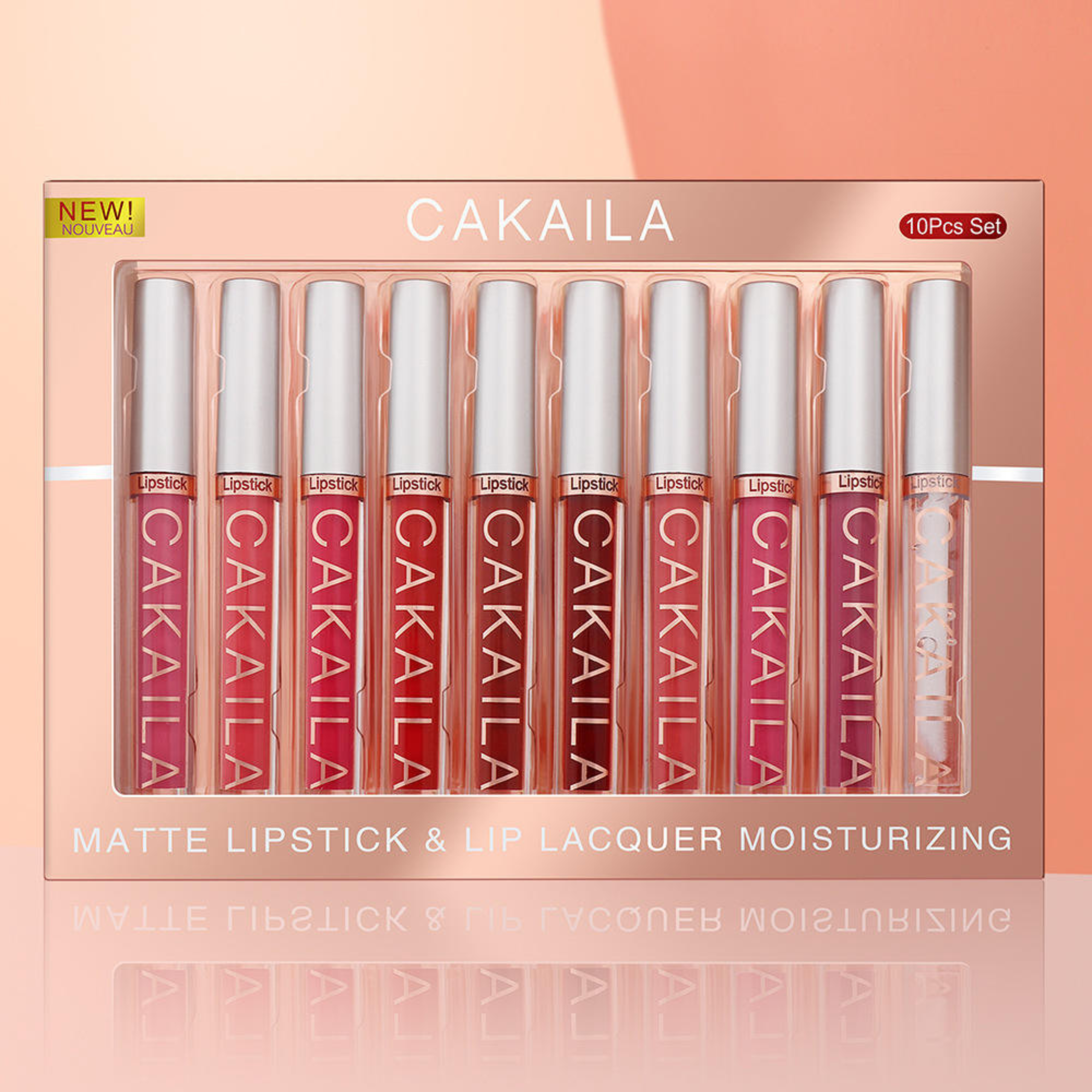 Cakaila Matte Lipstick Long Lasting 6 Pcs Set