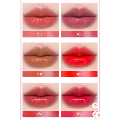 Hudamoji Non Greasy Lustruos Lipgloss 6 Pcs Set