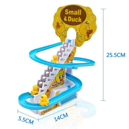 Musical Duck Climbing & Slide Track Toy Set
