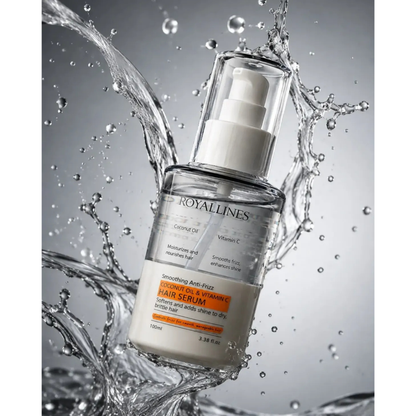 ROYALLINES Coconut Oil & Vitamin E Smoothing Anti-frizz Hair Serum