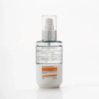 ROYALLINES Coconut Oil & Vitamin E Smoothing Anti-frizz Hair Serum