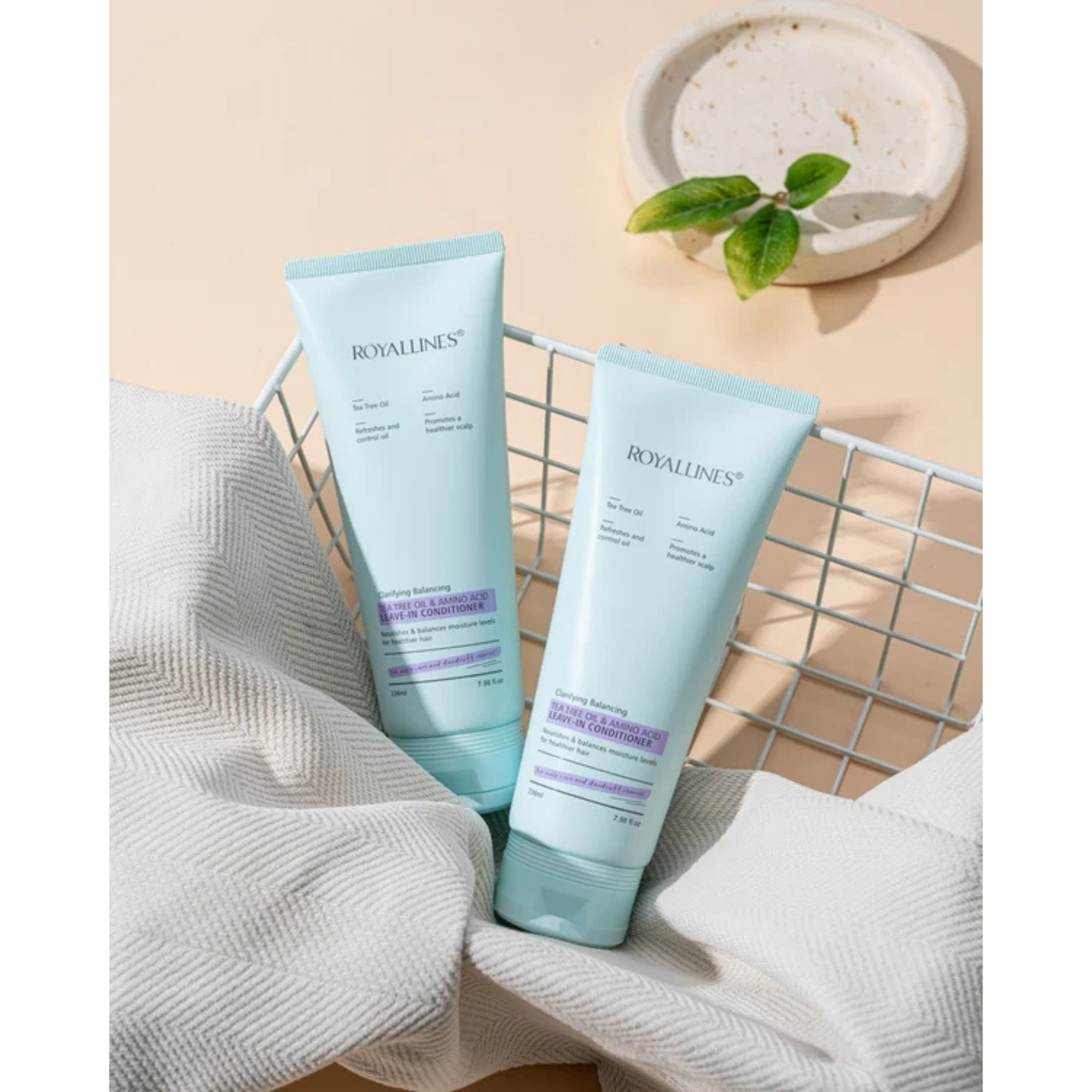 Royallines Tea Tree Oil & Amino Acid Clarifying Balancing Leave-In Conditioner
