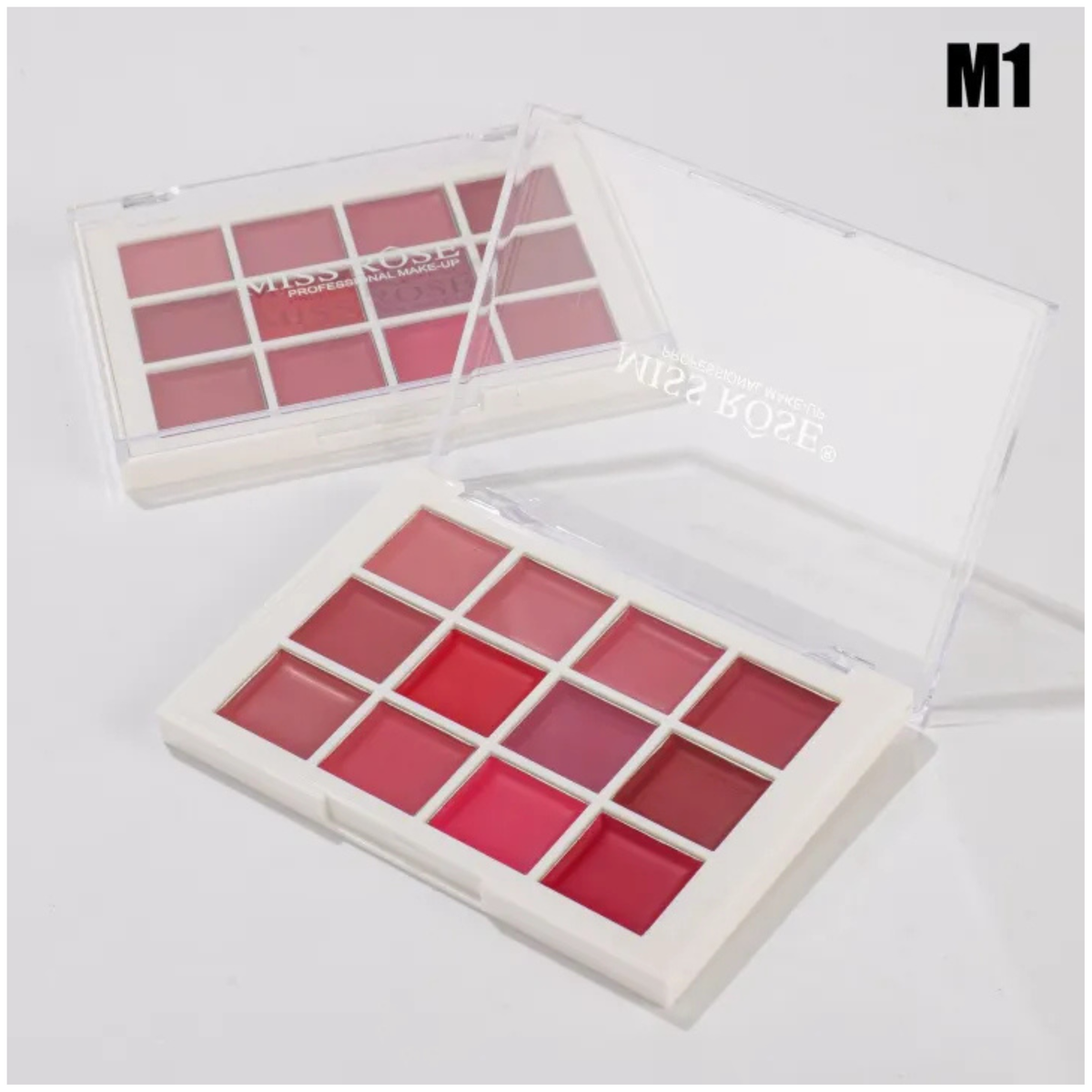 Miss Rose 12 Color Lipstick Palette