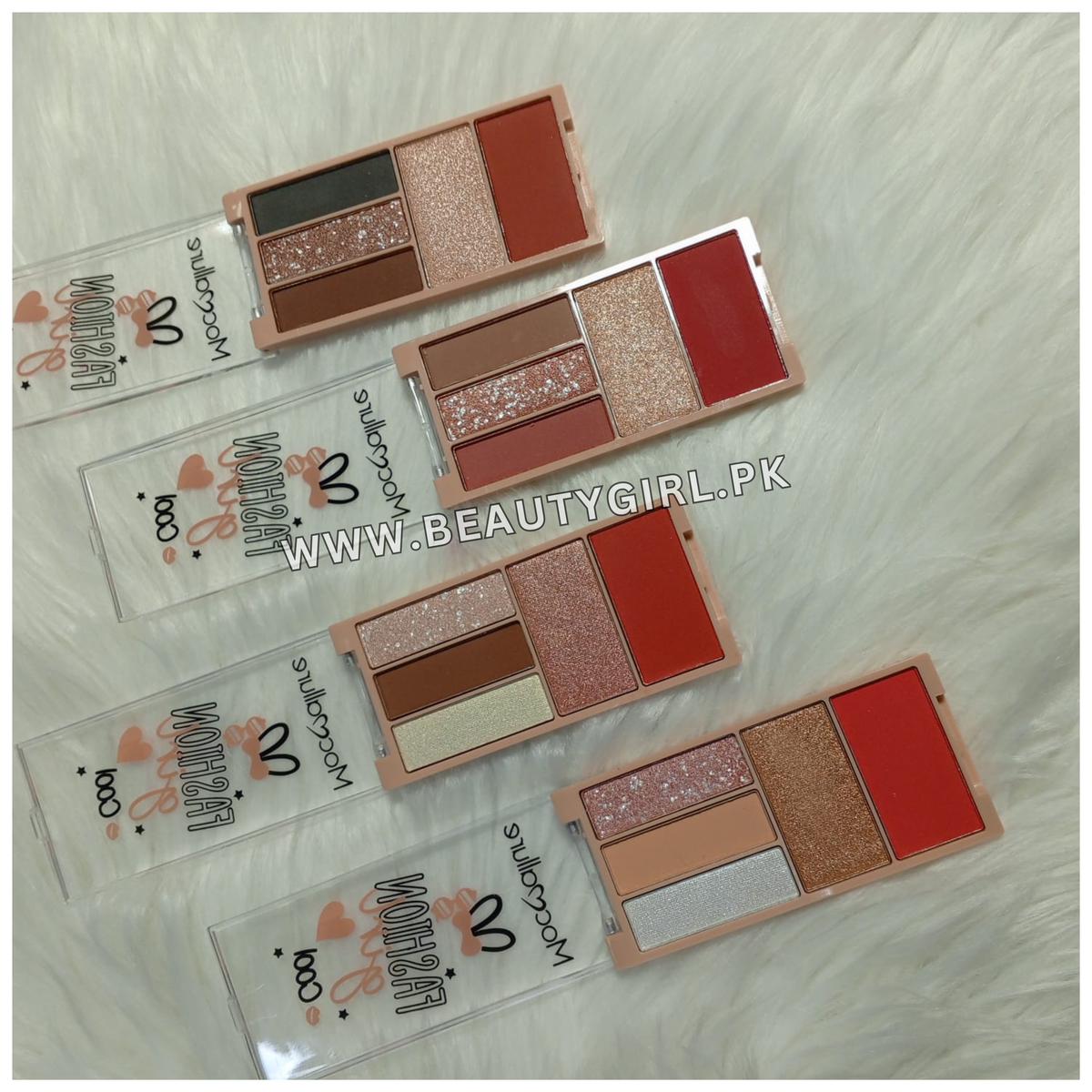 Mocallure Fashion Girl The Ultimate Cool Soft Glam Palette