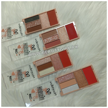 Mocallure Fashion Girl The Ultimate Cool Soft Glam Palette