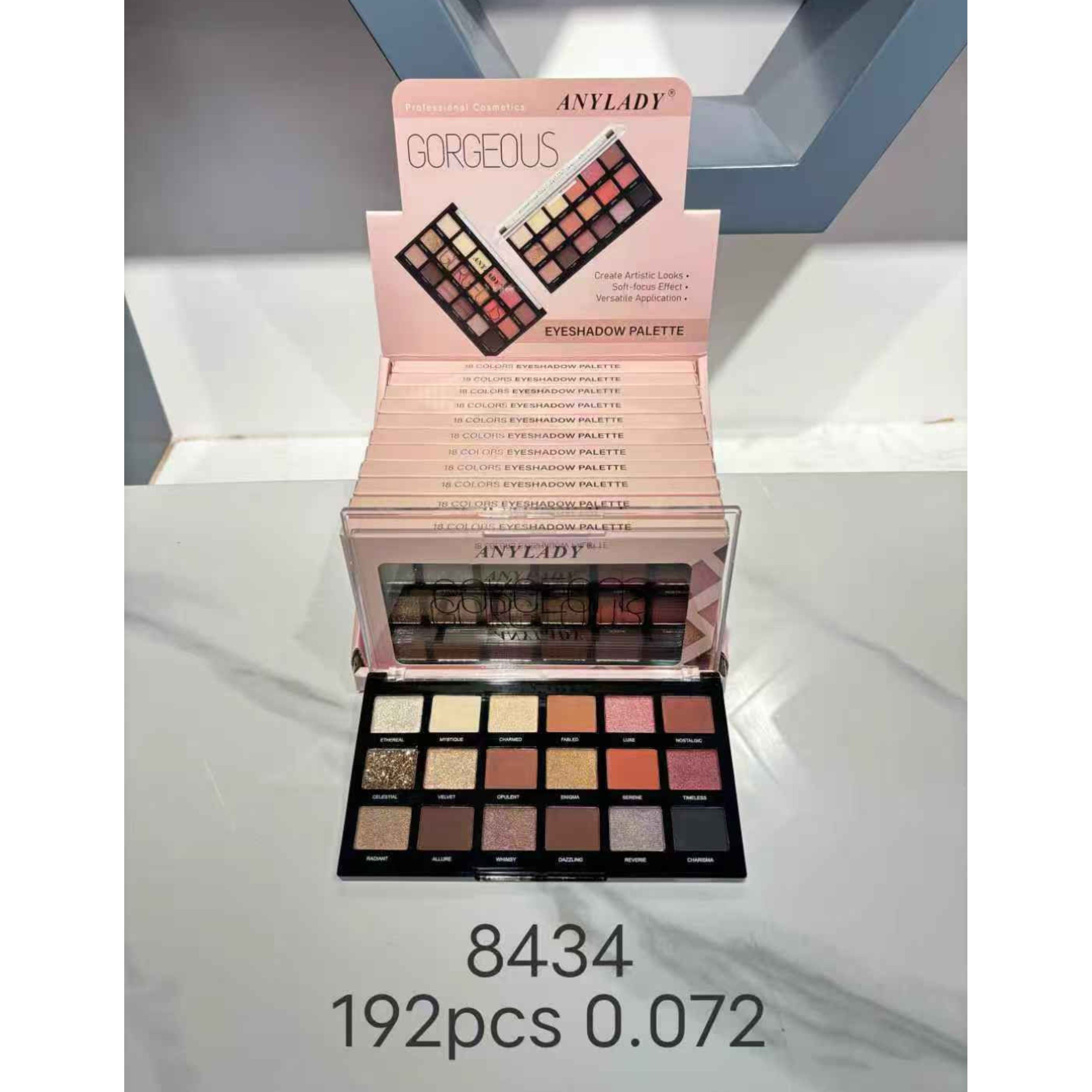 Anylady Gorgeous 18 Color Eyeshadow  Palette