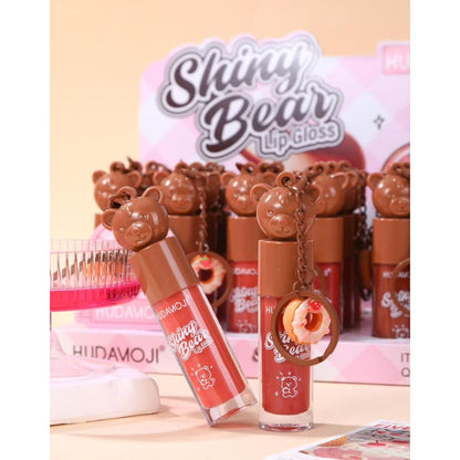 Hudamoji Shiny Bear Lip Gloss Pack of 6