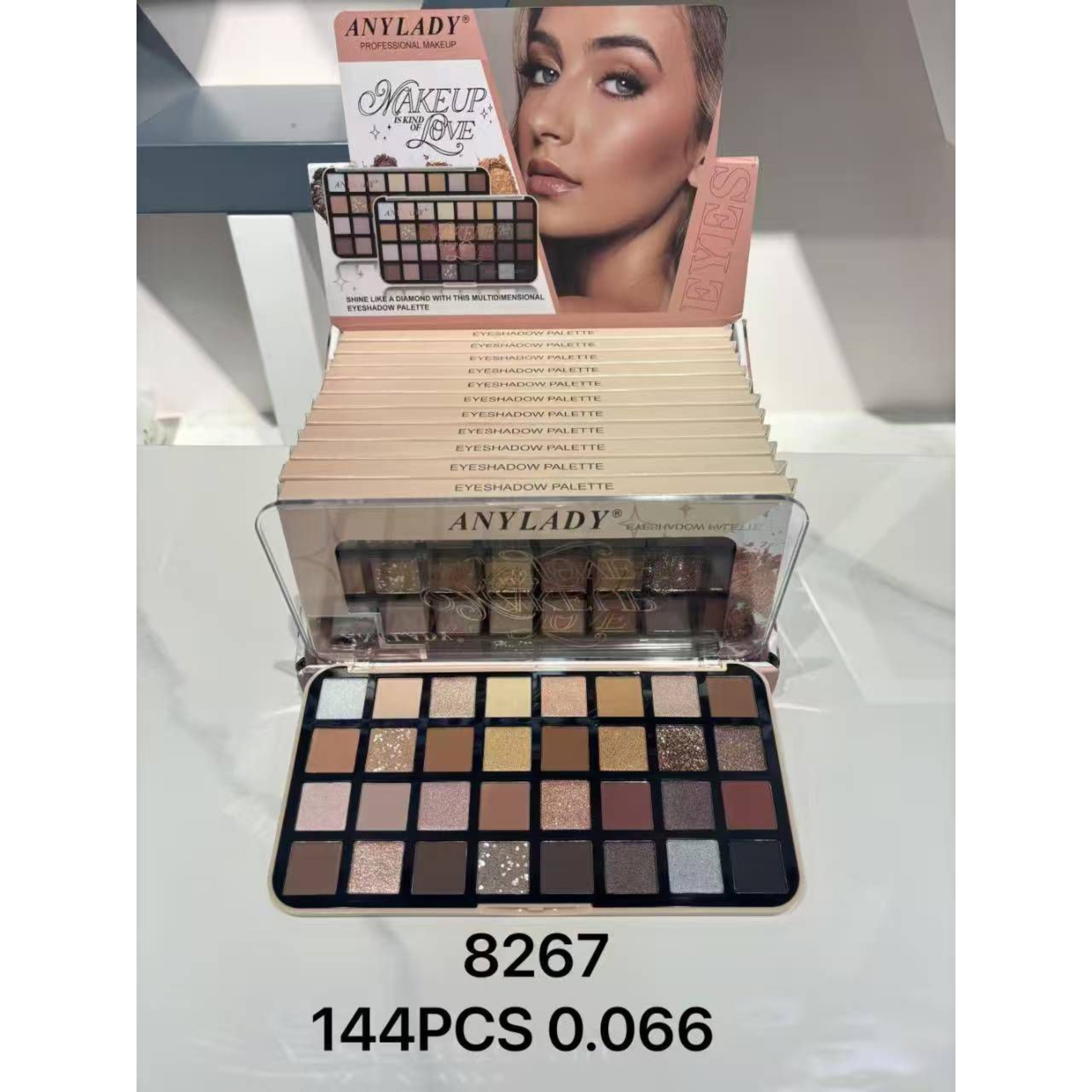 Anylady Makeup Is Kind Of Love 32 Color Eyeshadow Palette 8267