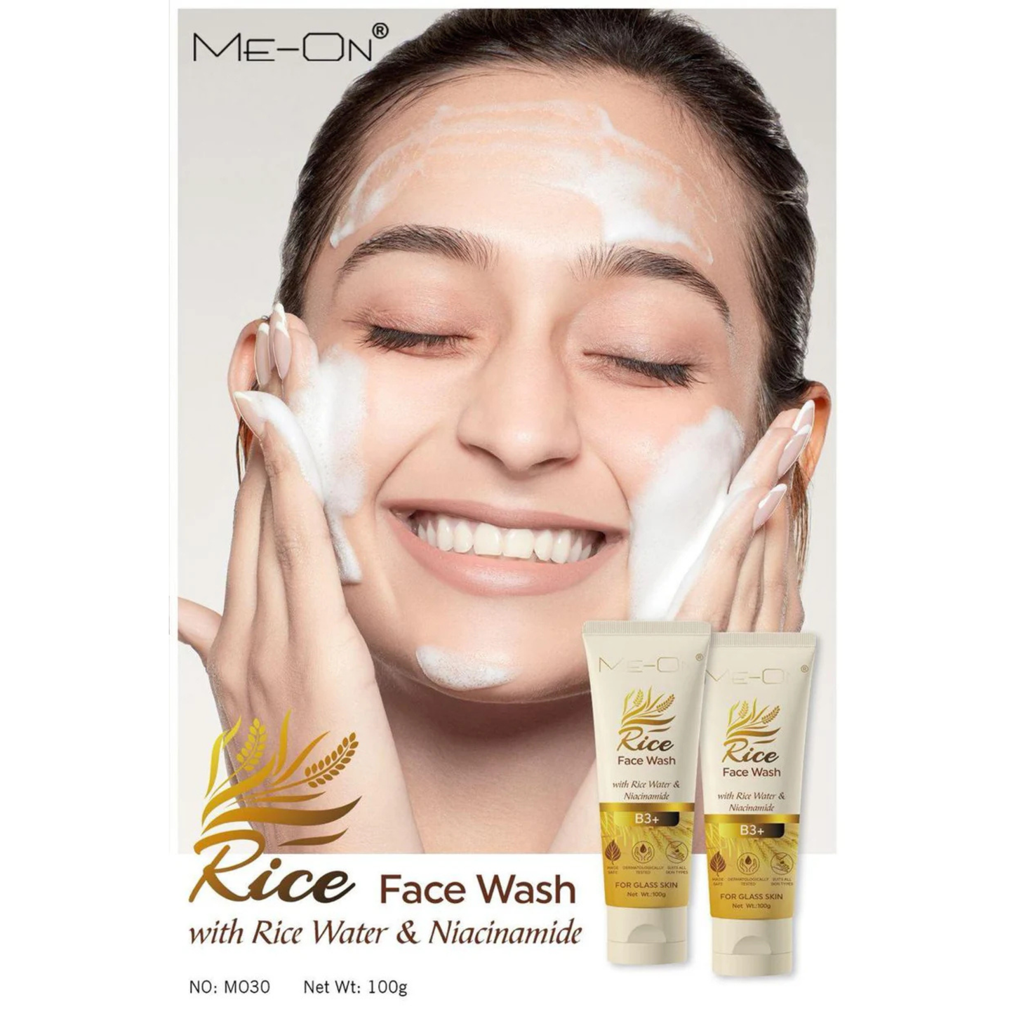 ME-ON Rice & Niacinamide Face Wash