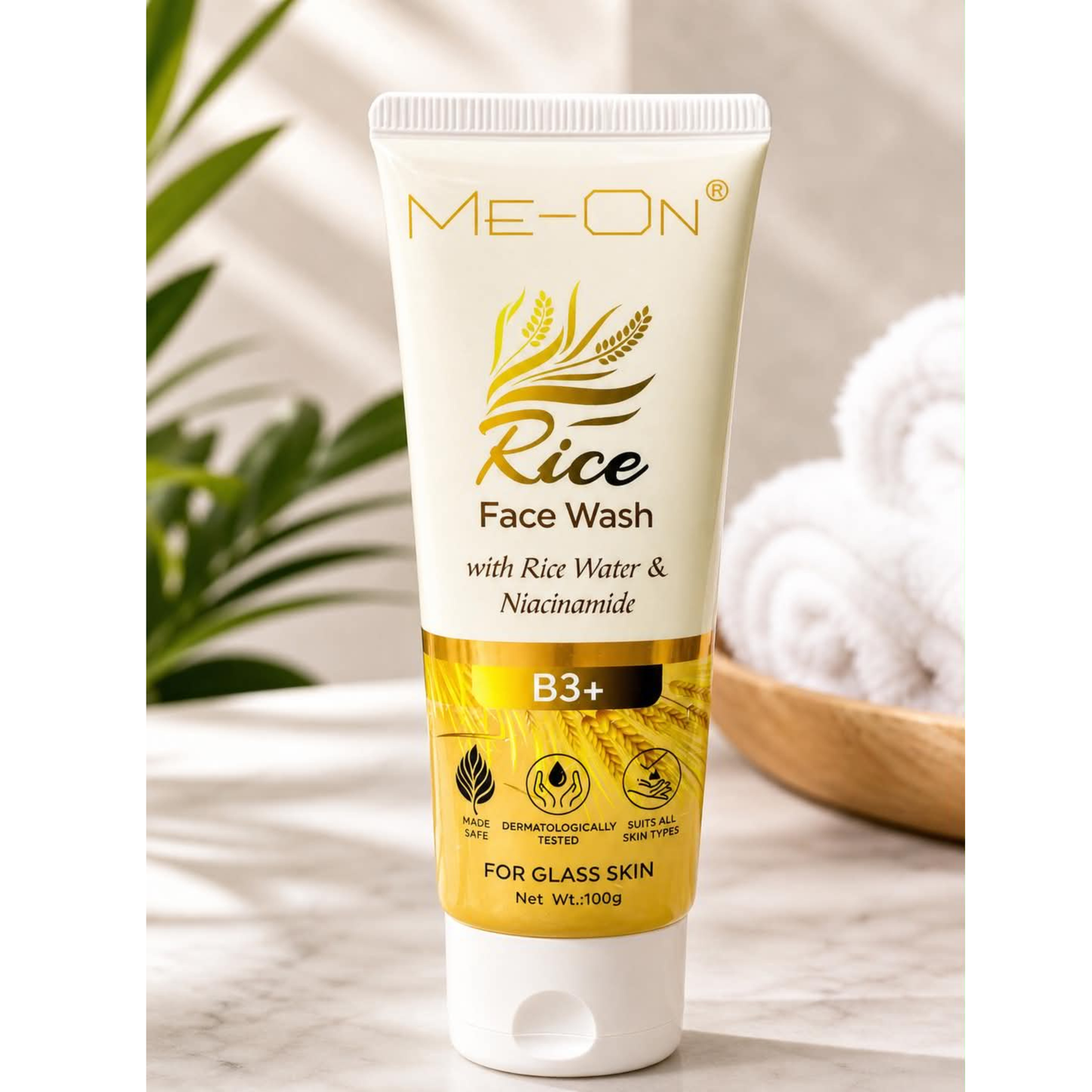 ME-ON Rice & Niacinamide Face Wash