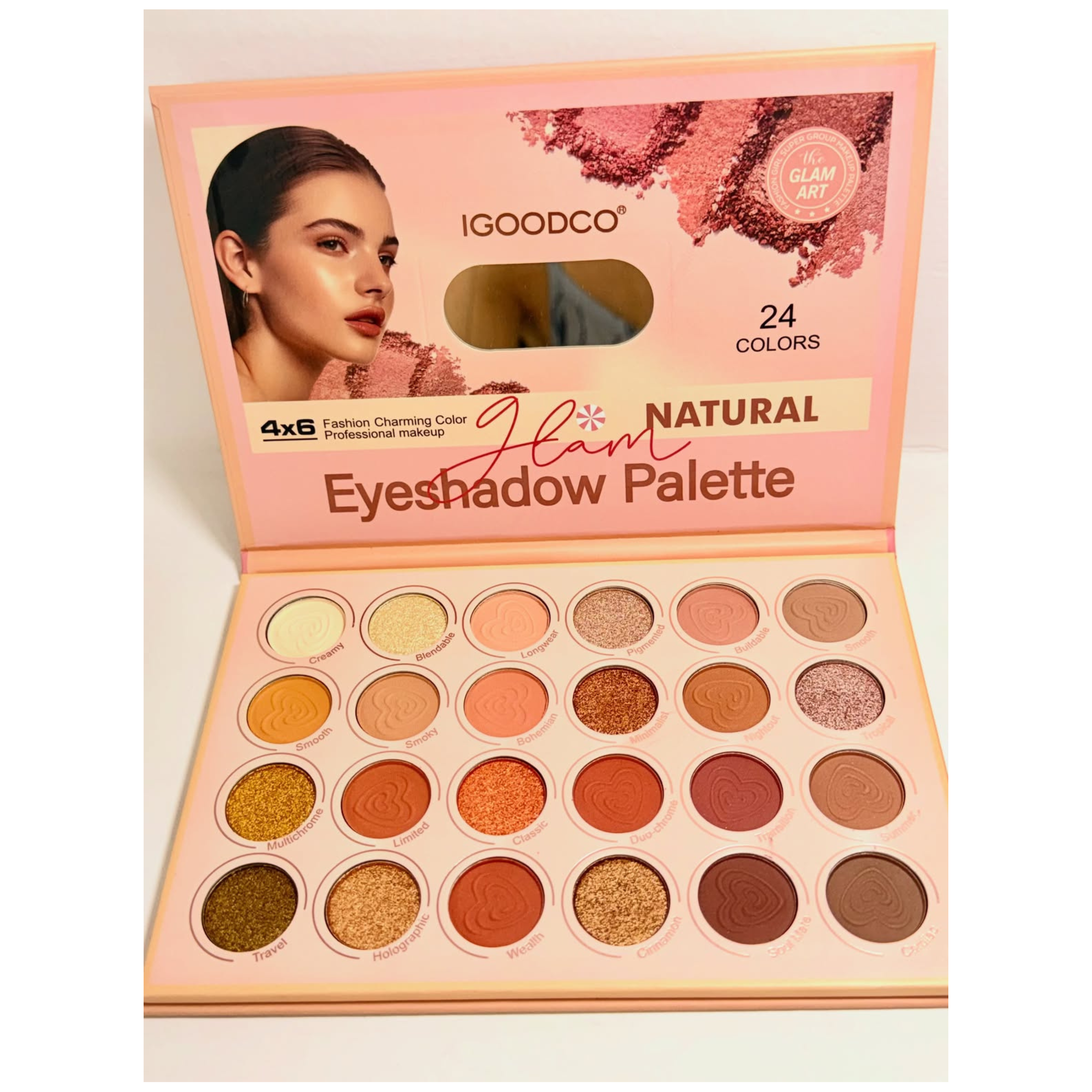 Igoodco 24 Colors Eyeshadow Pallete