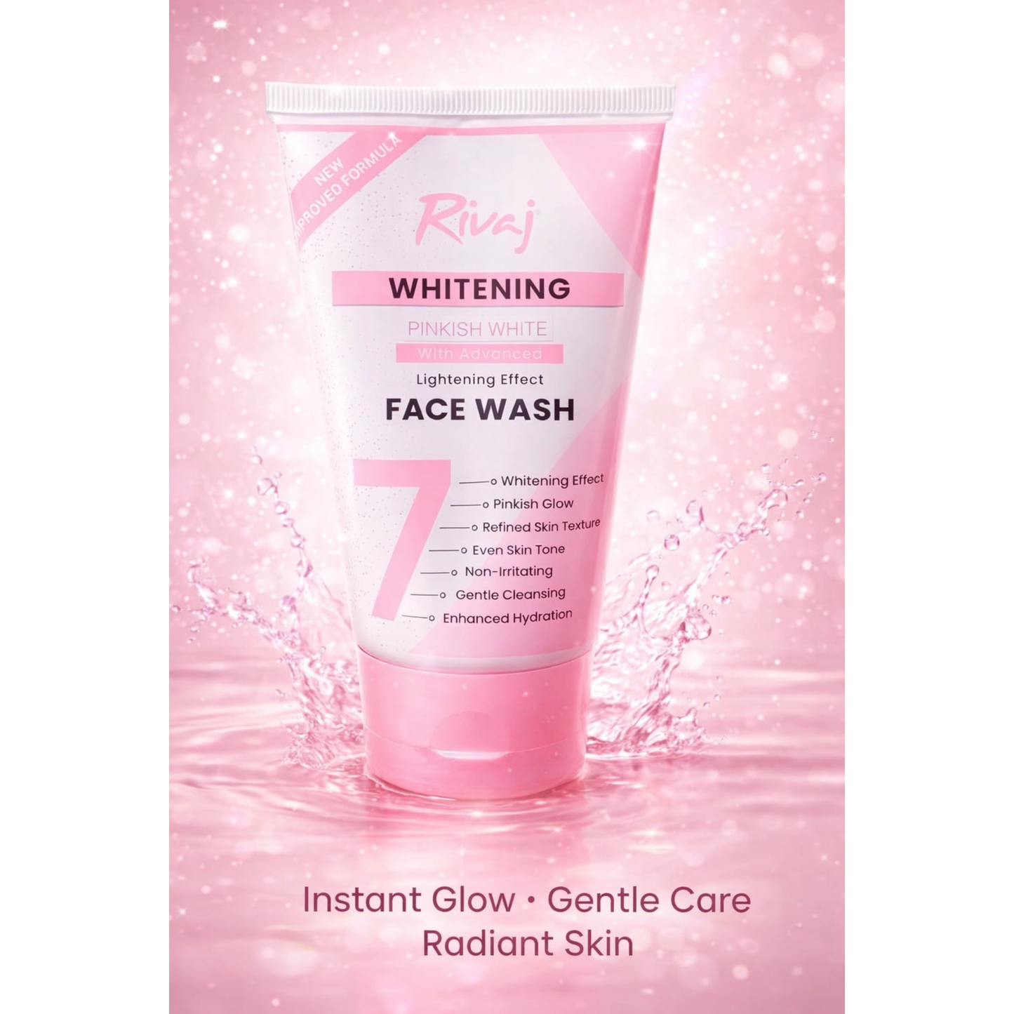 Rivaj  Pinkish Whitening Face Wash