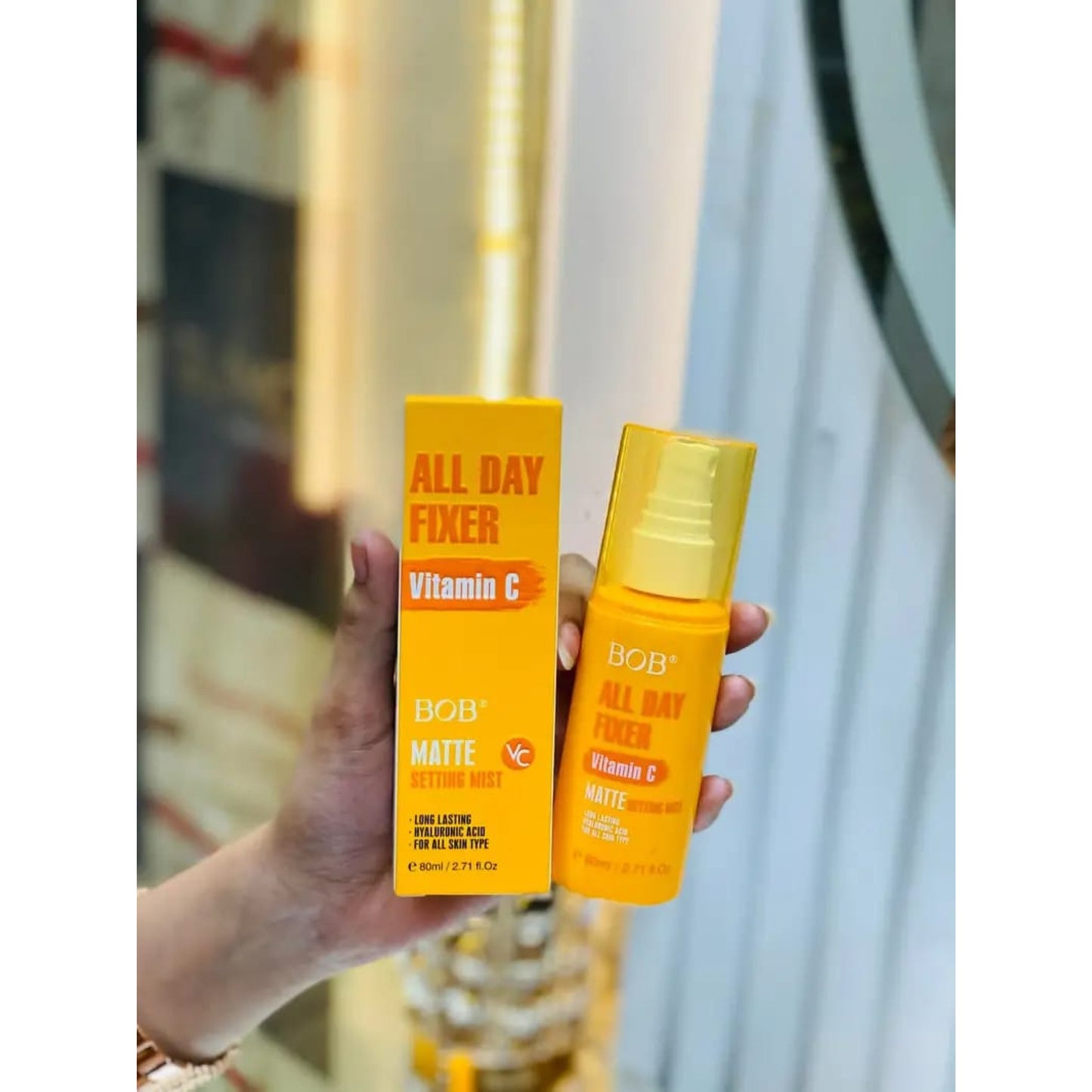 BOB All Day Fixer Vitamin C Matte Setting Mist 80ml