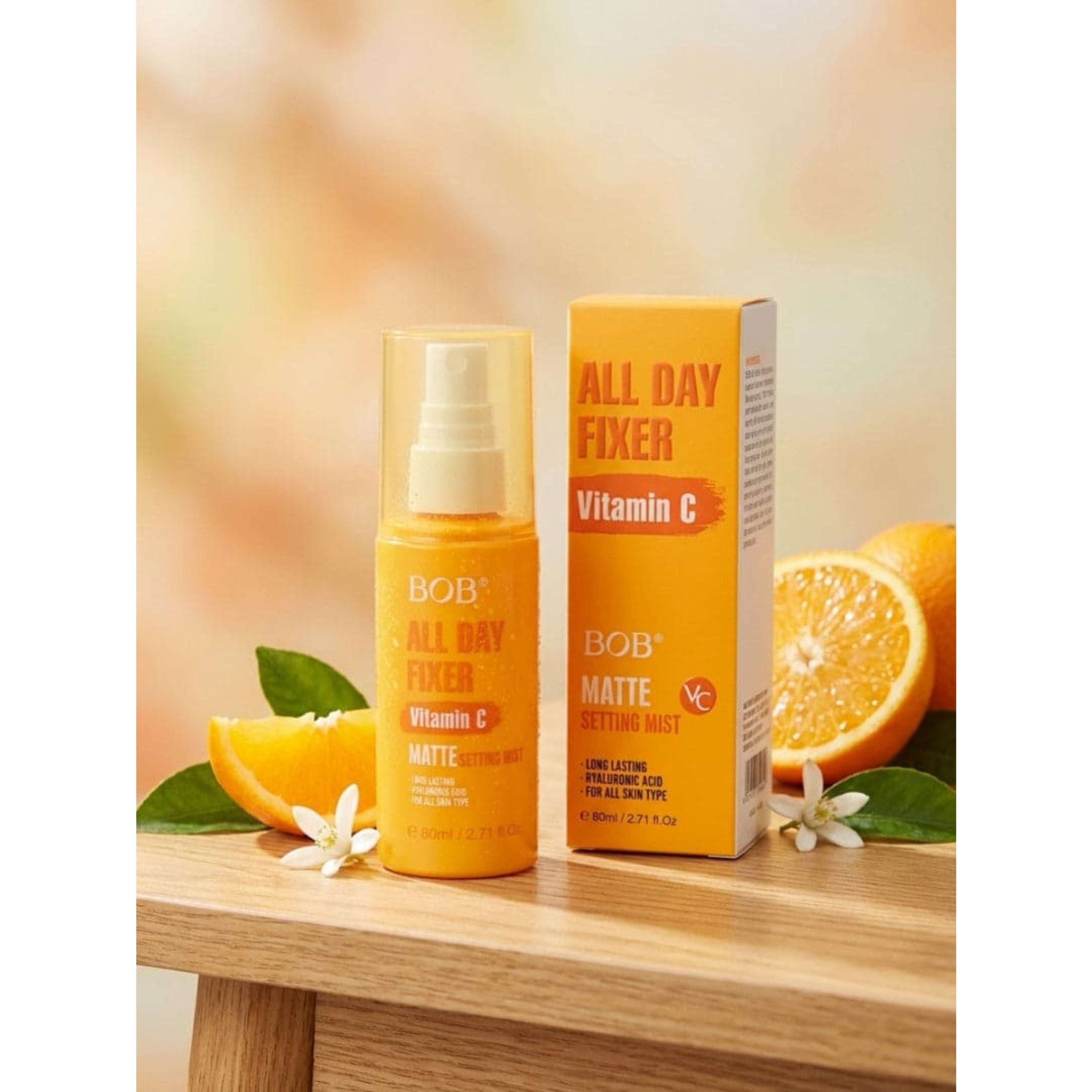 BOB All Day Fixer Vitamin C Matte Setting Mist 80ml