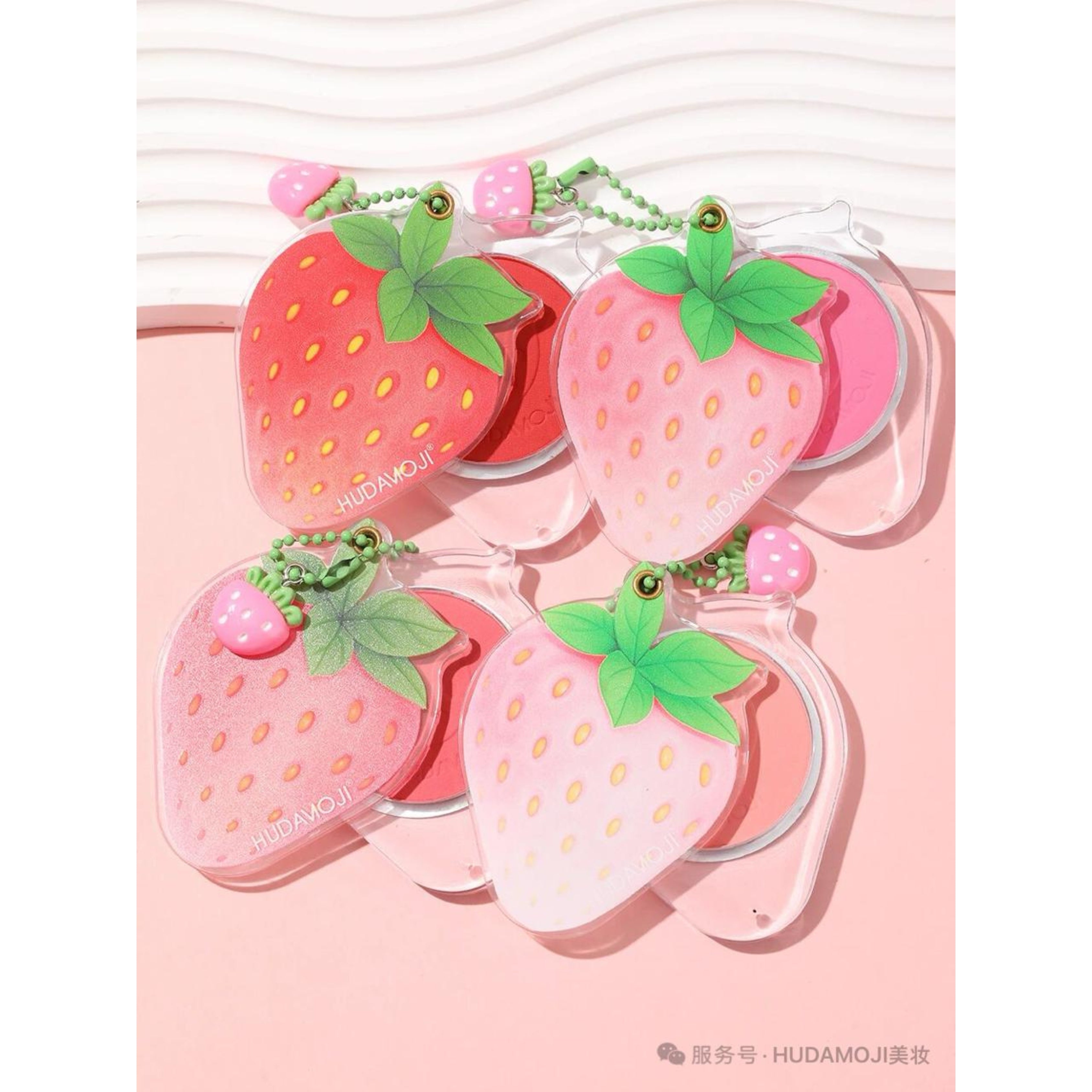 Hudamoji Blusher 4 Pcs Set