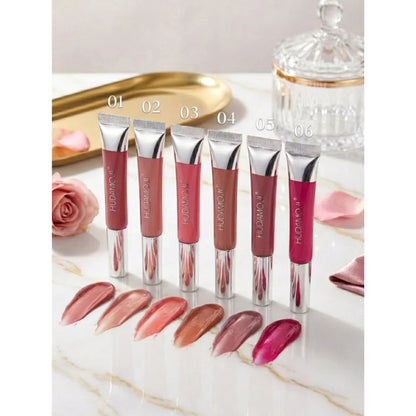 Hudamoji Premium Lip Gloss 6 Pcs Set