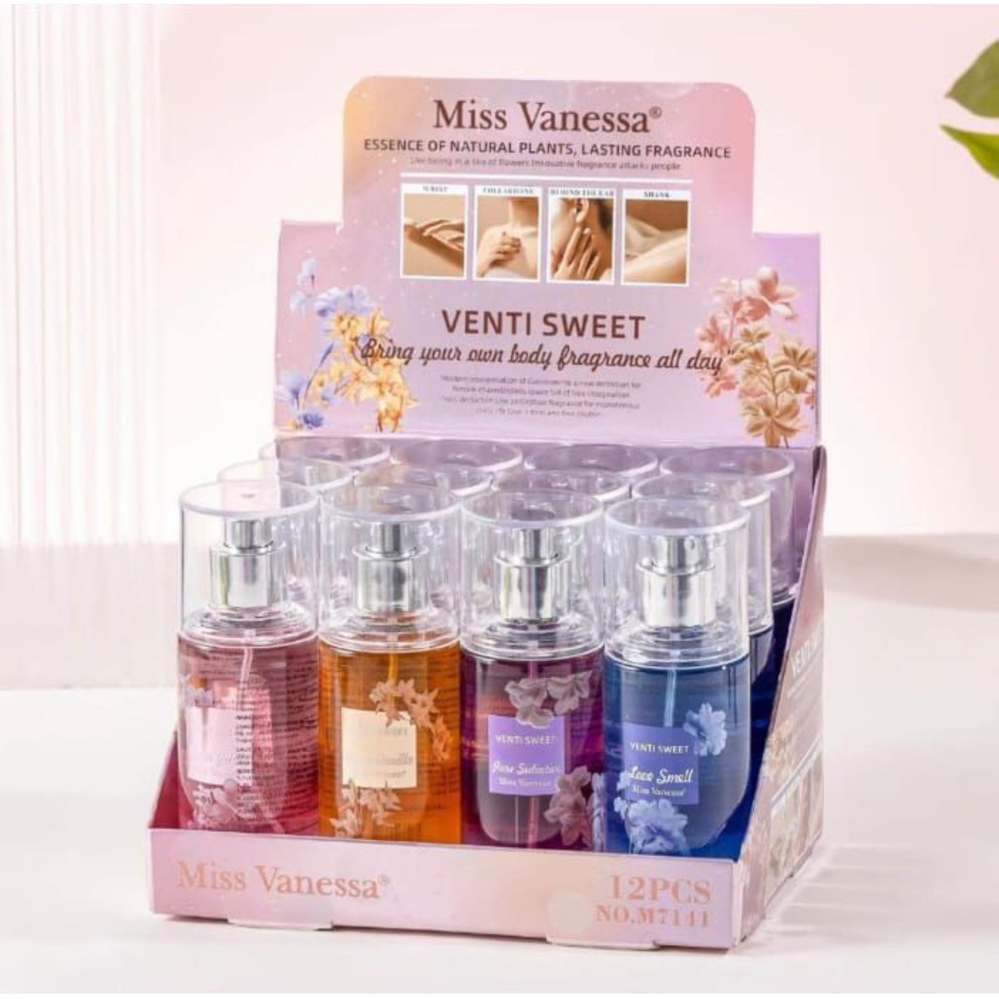 Miss Vanessas Body Essence Of Natural Plants Lasting Fragrance