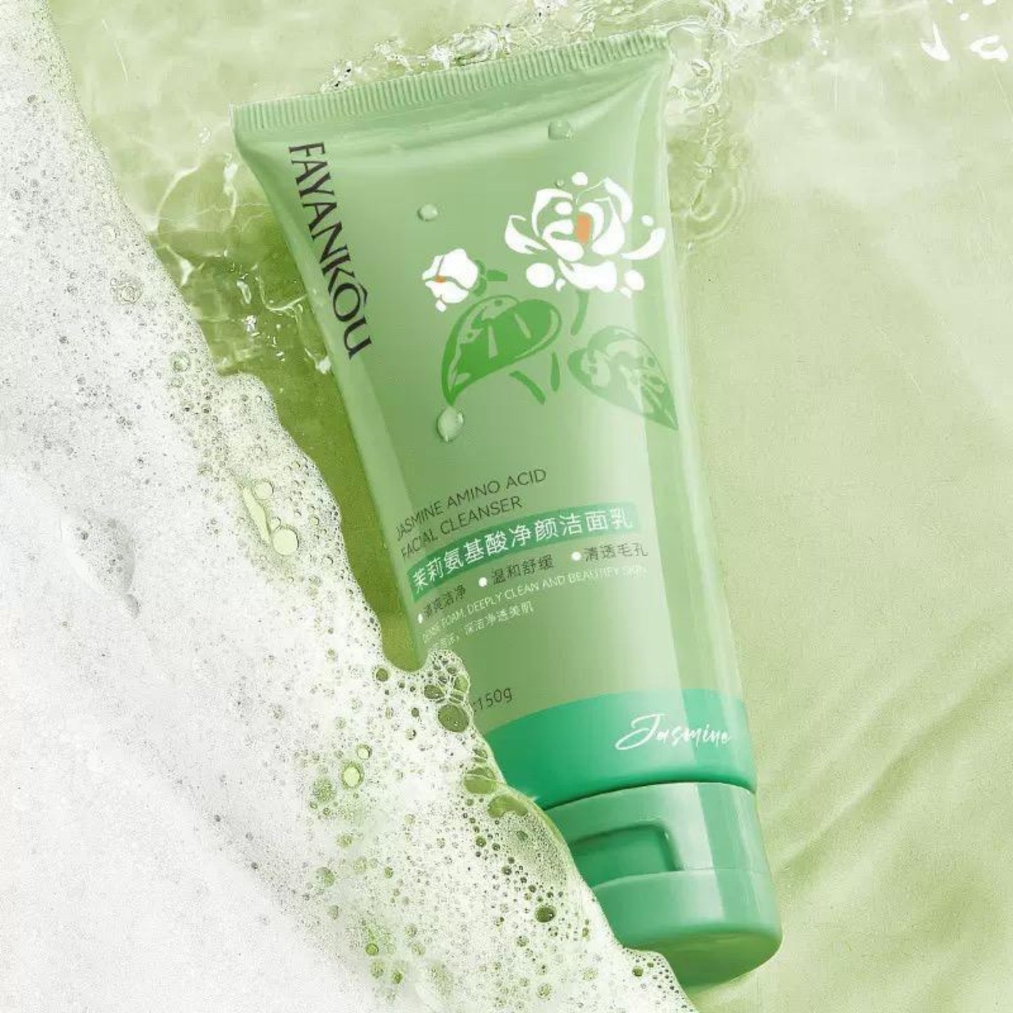 Fayankou Jasmine Amino Acid Purifying Deep Cleansing Refreshing Hydrating Moisturizing