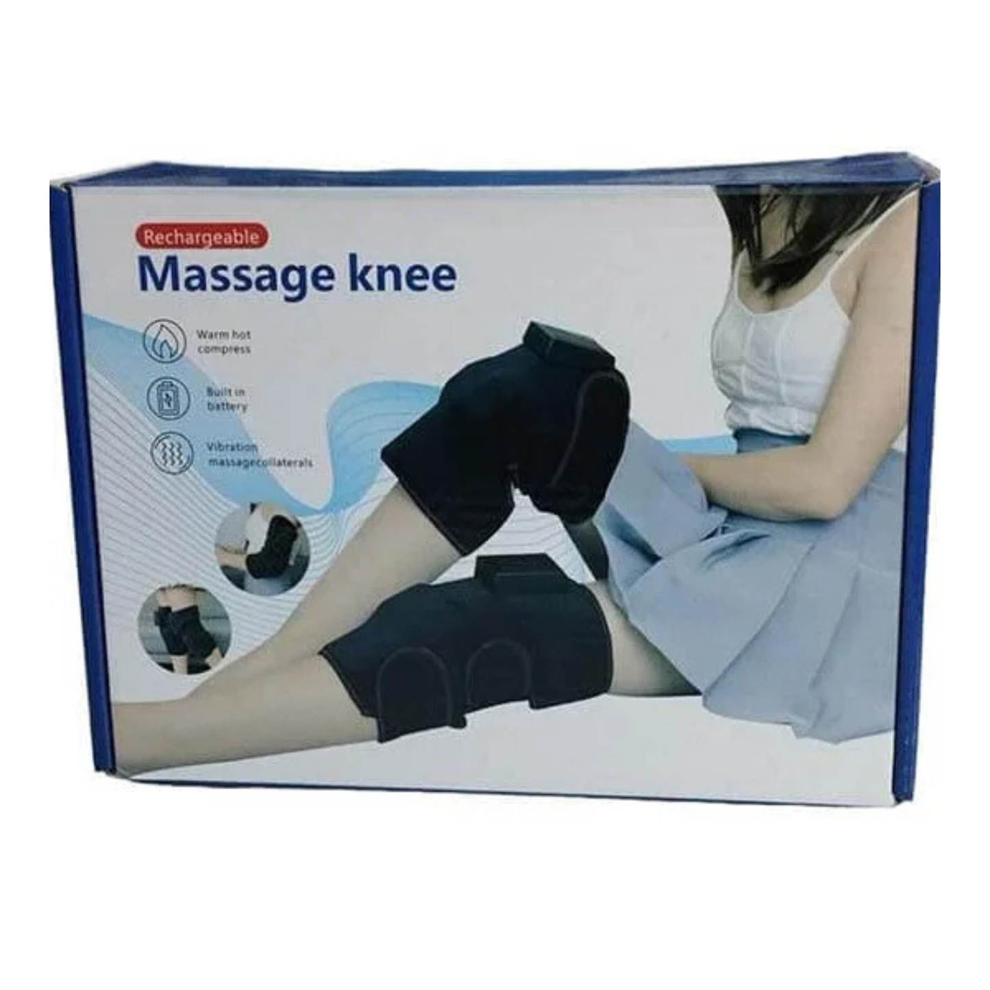 Eletric Heating Knee Massage Instrument wobbling Knee Pad Joint Physiotherapy For Osteoarthritis Pain Relief Elbow Leg Arthritis 4