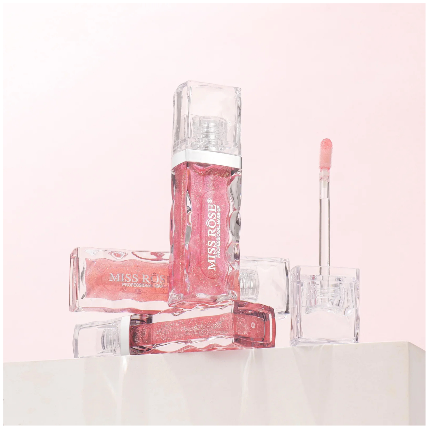 Miss Rose Glam Shine Lipgloss 6 Pcs Set