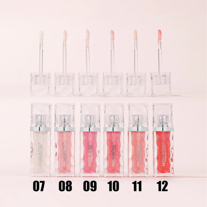 Miss Rose Glam Shine Lipgloss 6 Pcs Set