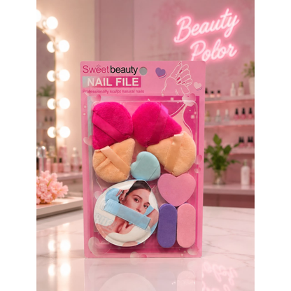 Sweet Beauty 9 In 1 Makeup Puff Set