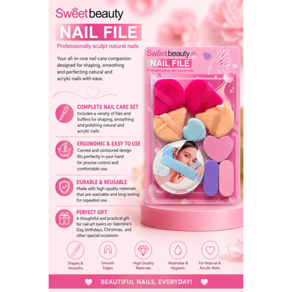 Sweet Beauty 9 In 1 Makeup Puff Set