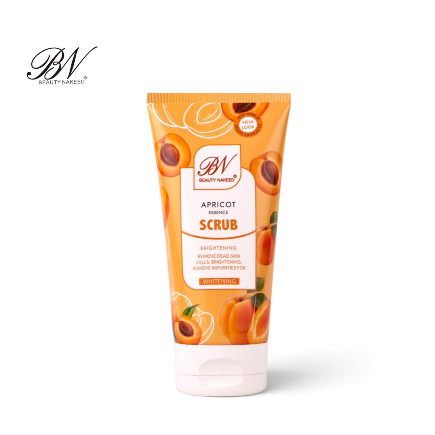 Beauty Nakeed Apricot Essence Scrub – Brightening & Natural Glow