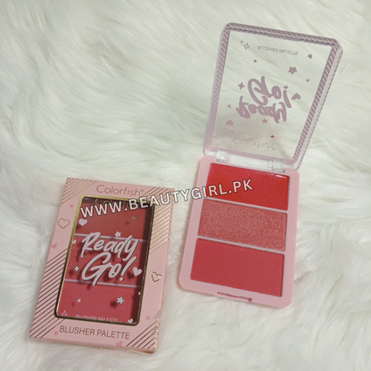 Colorfish Ready Glow Blush Palette