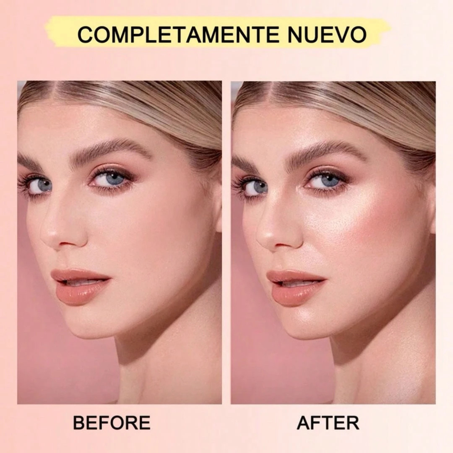 SevenCool Best Color Blush-On Makeup Blush Palette  6 Color